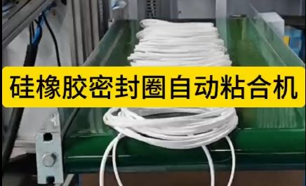 「視頻」硅橡膠密封圈自動(dòng)粘合機(jī)，閃亮升級！